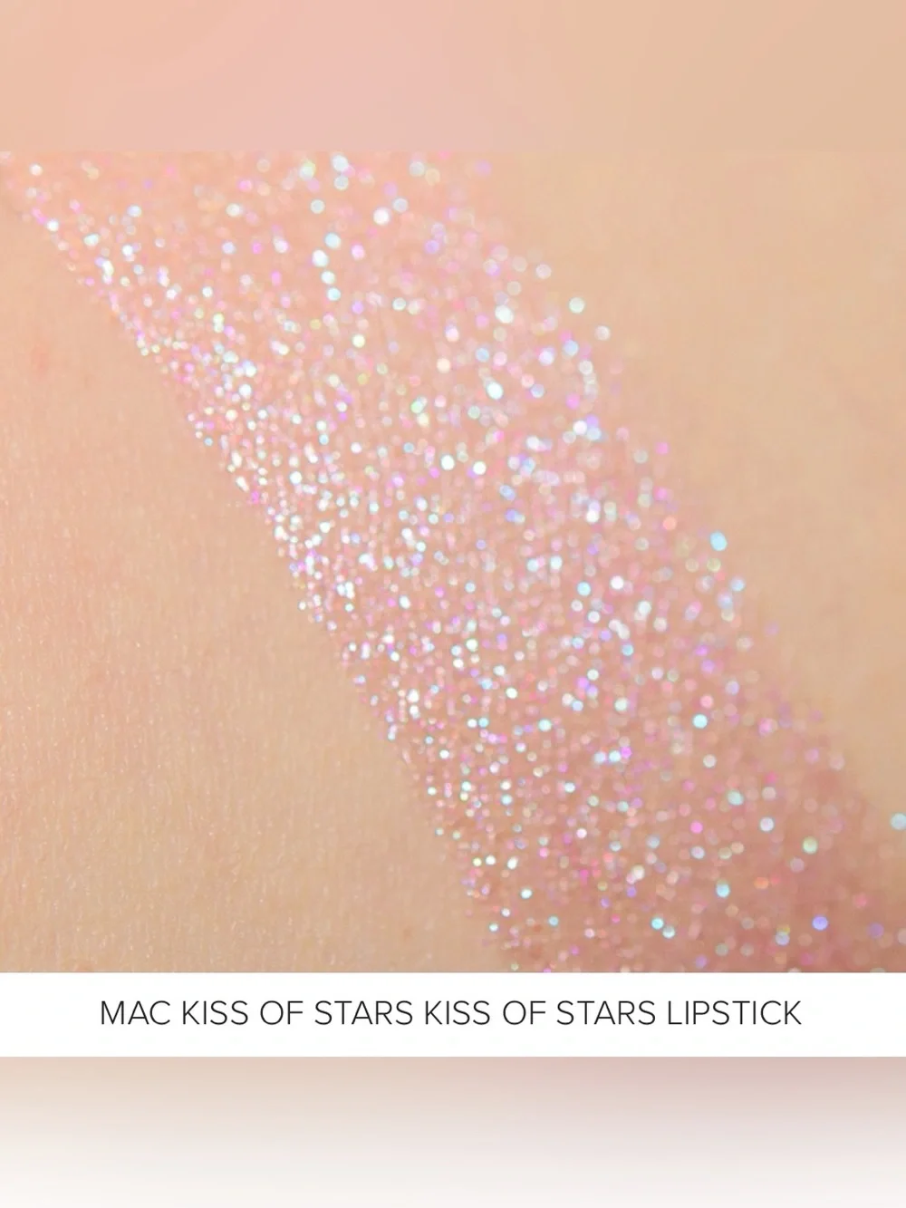 MAC Cosmetics Kiss Of Stars Lipstick *KISS OF STARS* Pink Pearl Limited Edition